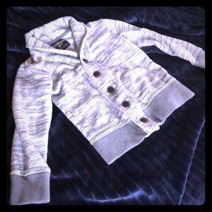 Preppy Dapper Little Boy Grey Cowl Sweater‎ 4T